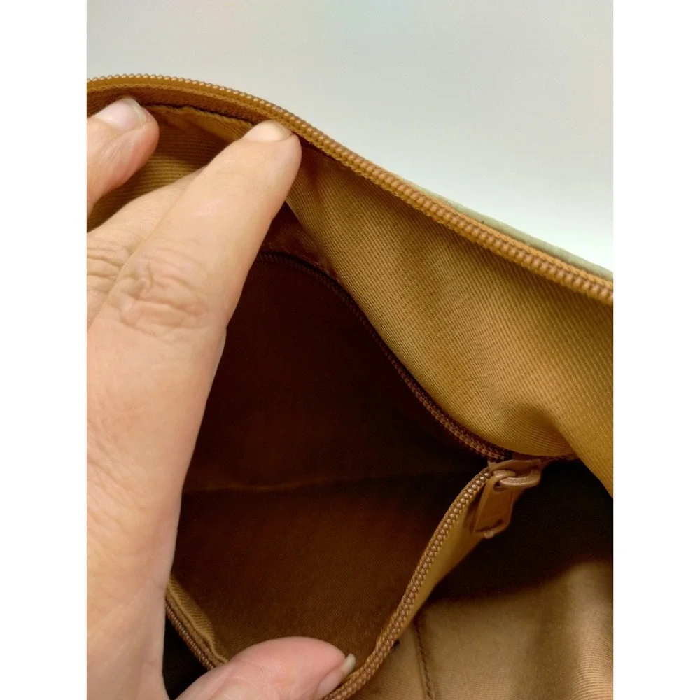 Floral Hobo bag Great Am. Leatherworks Hand painted adjustable shoulder strap